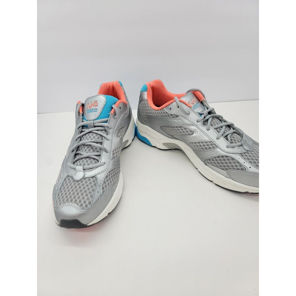 Ryka Womens Shoes Size 11W Silver 747344 Athletic Shoes New Sneakers Walking